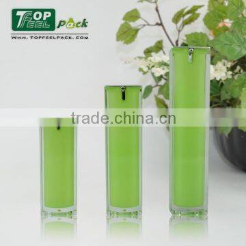 Acrylic Cosmetic 50ml 30ml 15ml Airless Bottle PA07