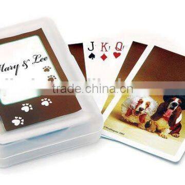 advertising custom casino playing card,playing card box wholesale