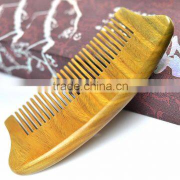 New Arrival Sandal Wood Comb Handmade Toothed Healthy Portable Hair Comb