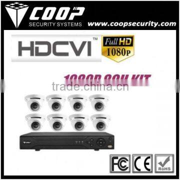 H.264 Full 1080P HD-CVI Resolution IR 8CH Indoor system