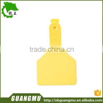 New product yellow Blank 1 Piece Cow Ear Tags