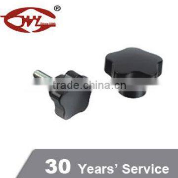 WEIYE Black or red plastic star knob