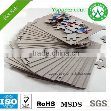 High quality both side grey paper and paperboard /Grey chipboard