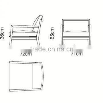 2015 New Model Contemporary Fabric Lounge Chair MC1002 With Shunde Foshan