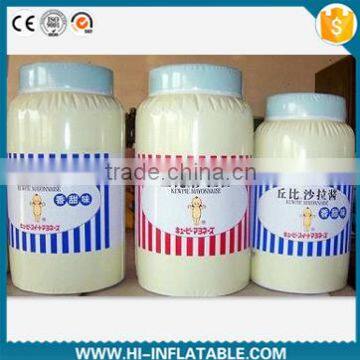 2015 Hot sale inflatable salad sauce bottle,inflatable replicas model,inflatable model for advertising