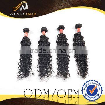 Cheap Price Virgin Remy Peruvian Black Color Afro Wave Human Hair Extensions photo-2