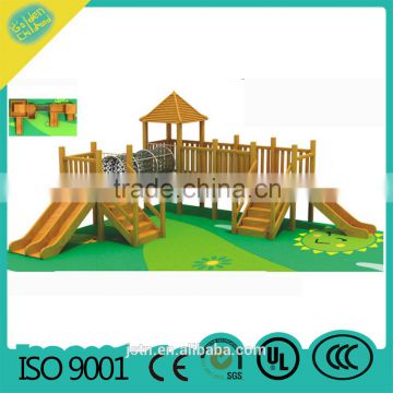 Kids wood outdoor playground,wood playground equipment MBL02-U44