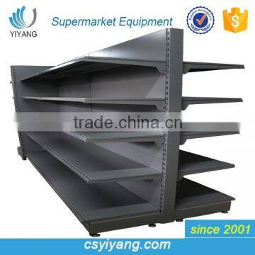 China Supplier cheap price metallic display supermarket shelf