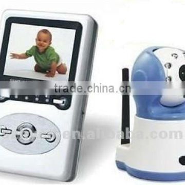 two way audio portable 2.4ghz wireless digital video baby monitor