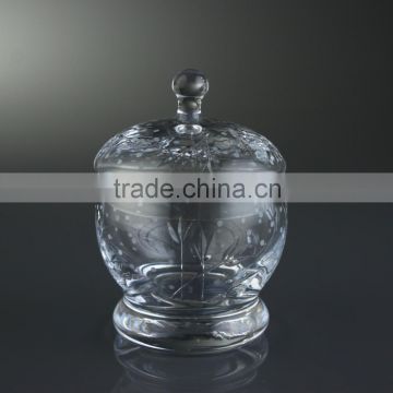 Glass Sugar Pot