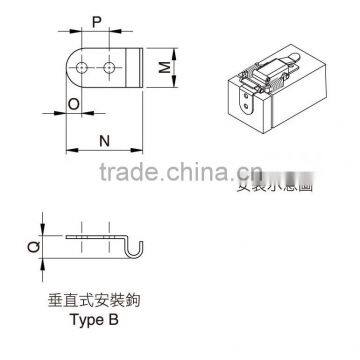 For Cabinet and Control Panel Stainless Steel Compression Catch Clips photo-4