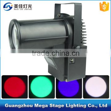 2016 promotion 10w 4in1 rgbw mini led pinspot stage light