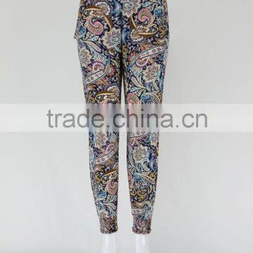 China Supplier OEM Wholesale Fashionable Women's Harem Pants