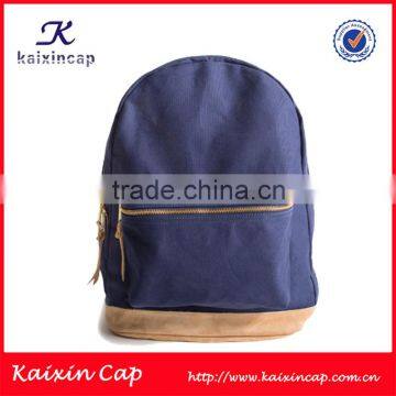 high quality cheap canvas backpack/wholesale backpack/canvas school backpack