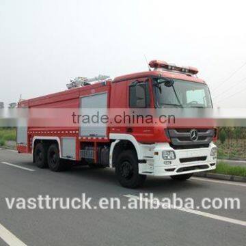 6*4 foam fire truck with 15.38 CBM