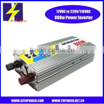 800W 12V inverter for solar system and home 12v to 220v/110v