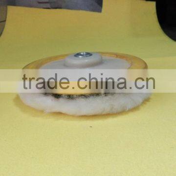 single side wool felt buffing pads from China accept customized size