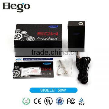 Hottest!!!2014 Sigelei Hammer Mod Ecig Sigelei 50W VV VW Mechanical Mod Sigelei