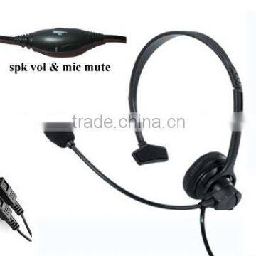 Lightweight VOIP Headset for Computer PC81vcmute