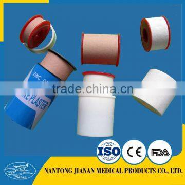 Zinc oxide sugical adhesive tape/plaster (100% cotton)