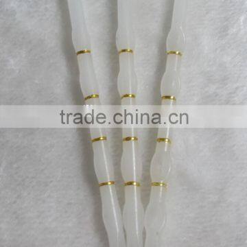 White Crystal Candles For Wedding Favors photo-3