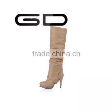 GDSHOE fashion korean different style high ankle heel shoes