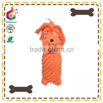 handmade dog chewing toy woven squirrel