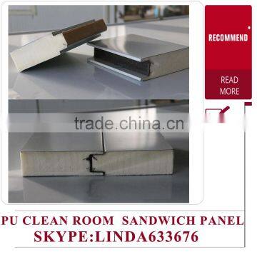 Industrial Polyurethane pu Insulation Panel For Ice Cream Storage Cold Room