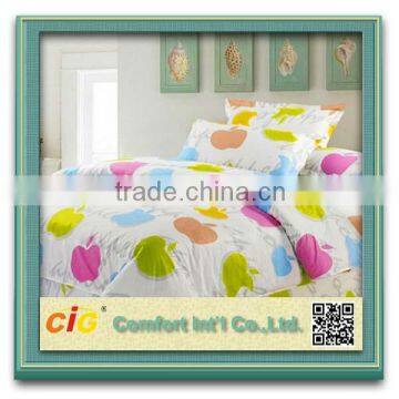 100% cotton hand embroidery bed sheet for hotel hospital