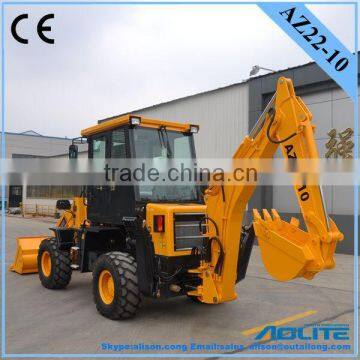 4x4 Compact Tractor With Loader and Backhoe photo-4