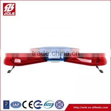 Mini burglarproof light bar for police cars