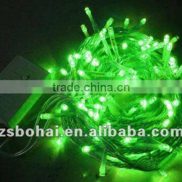 green led christmas star string l