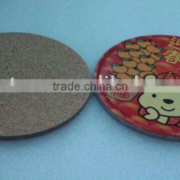 cardboard cork coaster for CNY