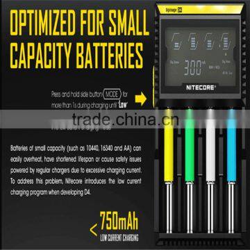 2016 Hot Sale NitecoreD4 Nitecore Charger Wholesale Intellicharger I2 I4 D2 D4 Charger photo-2
