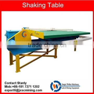 High efficiency shaking table for tin tailing processing plant