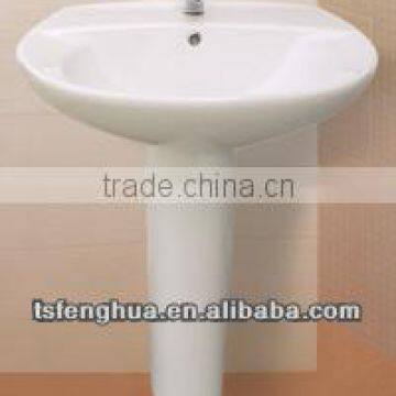 FH11 Washbasin Pedetal Bathroom Design Sanitary Ware Ceramic photo-2