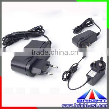 AC input led adapter, Wall Mount Power Supply, 2.1mm DC cable led power transformer