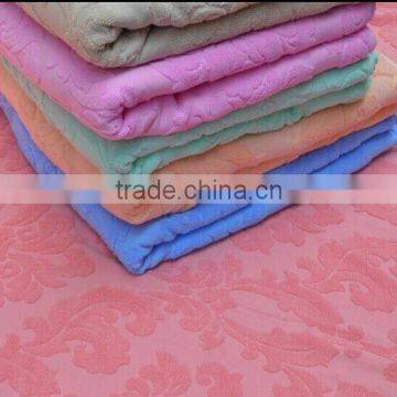 100% cotton jacquard towel blanket