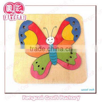 Wooden educational toy puzzle [Factory with OEM service]