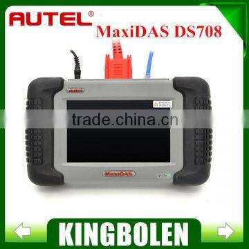 [Authorized Distributor] 2015 Auto Scanner Autel MaxiDAS DS708 update via internet full package 100% original DS 708 Code Reader