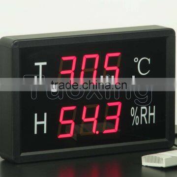 6 digit 2.3 inch led digital thermometer hygrometer