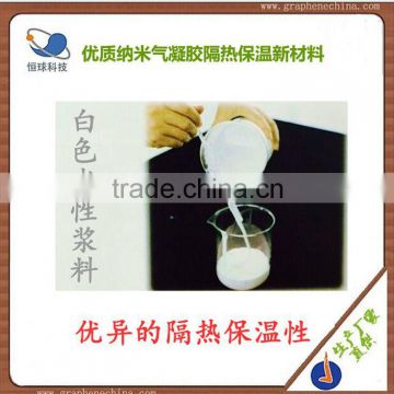 High purity efficient insulation nano aerogel aqueous dispersion