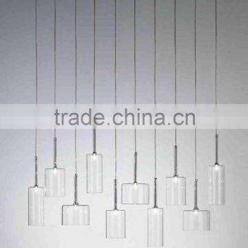 Modern Fashionable Transparent Glass Bottle Table Light photo-2