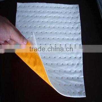 Hot Sale PP Melt blown Absorbent Pad Laminated with PE Film