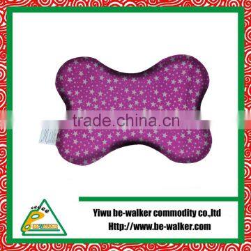 Bone Shape Car Neck Pillow,Polyestyren Beads Decrative Cushion