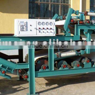 Belt type filter press