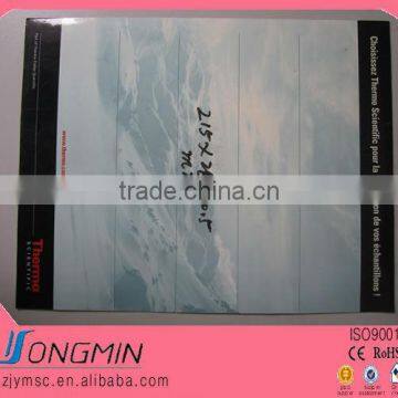 color printing advertising fridge magnetic notepad on fridge