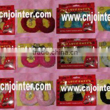 Furry Handcuffs Toy Handcuffs photo-2