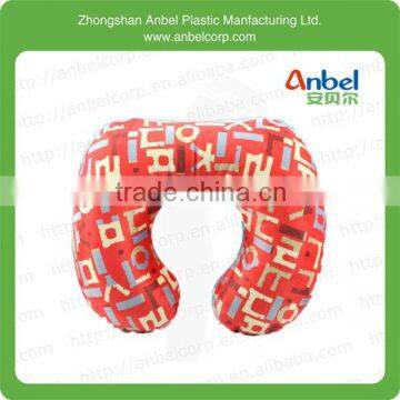 New Travel Neck Support Pillow U Shaped Inflatable Washable Head Rest Cushion