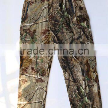 New design winter camouflage hunting trousers wholesale